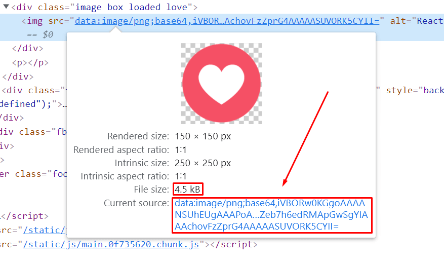 images converted to data url
