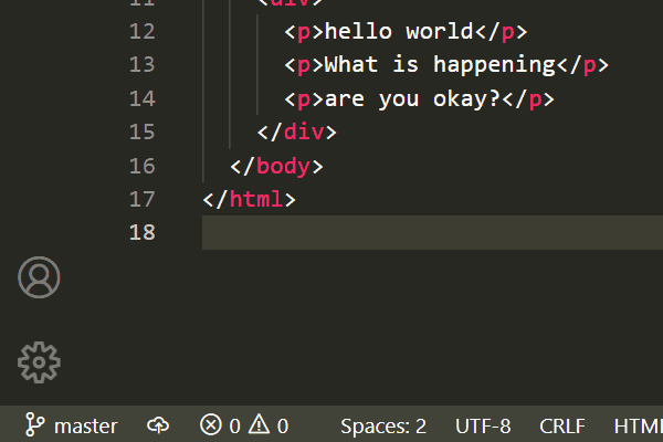 terminal in vs code