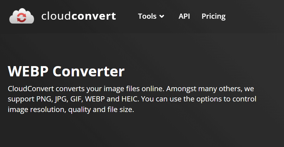 webp image converter