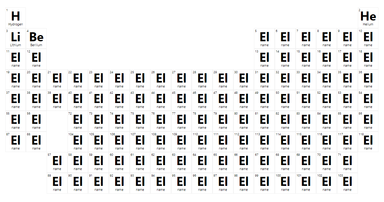 layout without colors