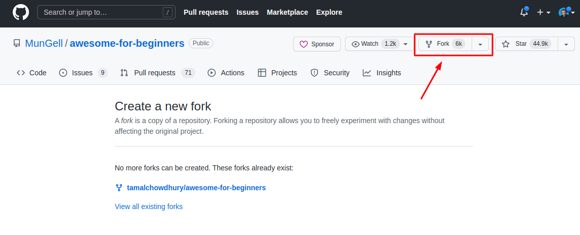 fork the repo